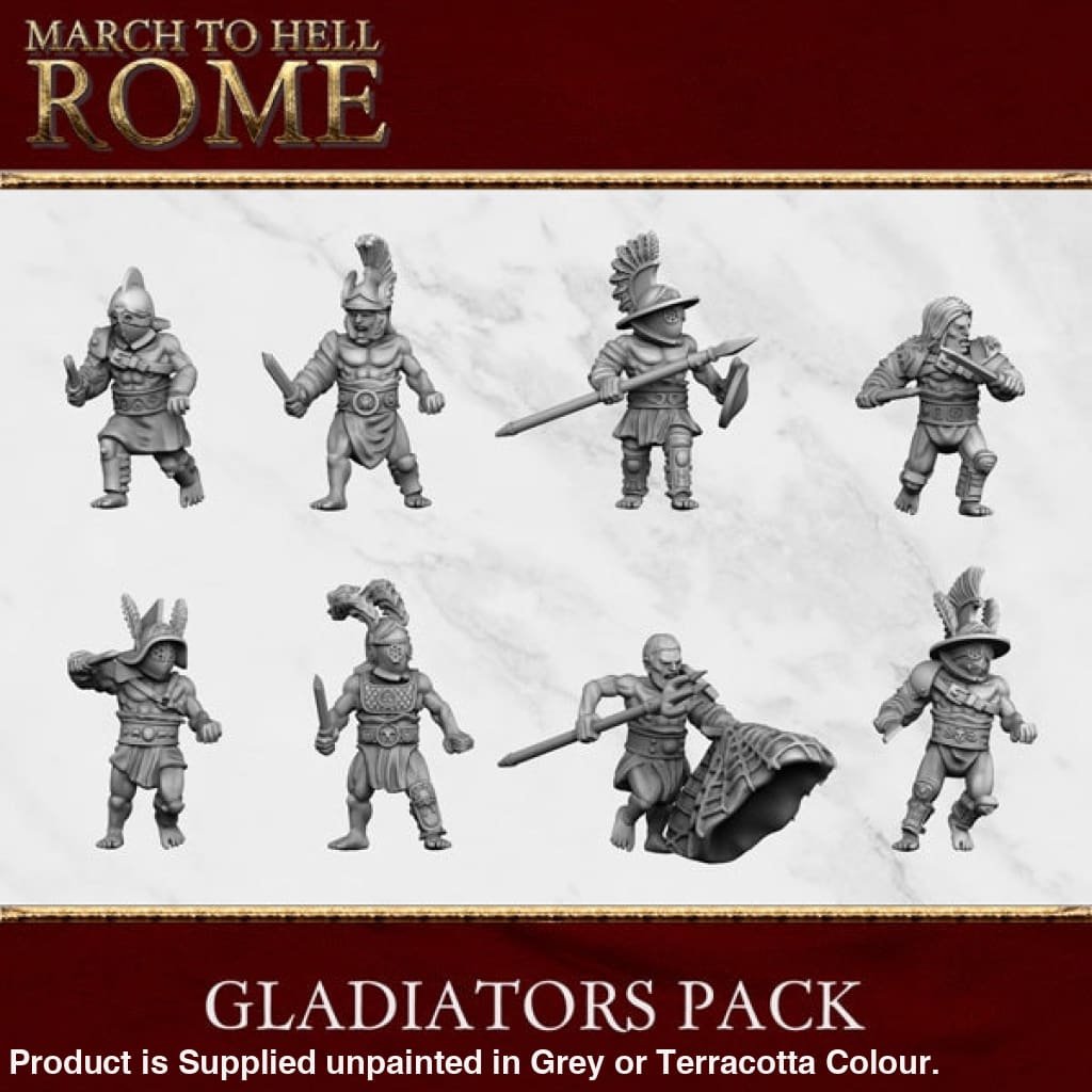 Roman Games Gladiators PACK 28/15mm Figure
