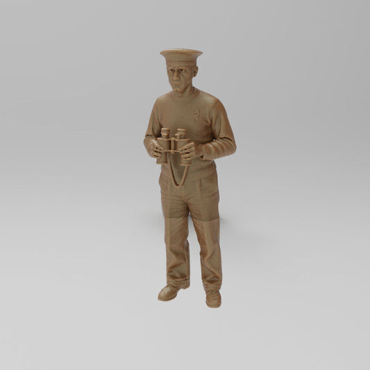 MM4399 Naval sailor with binoculars 5 WW2