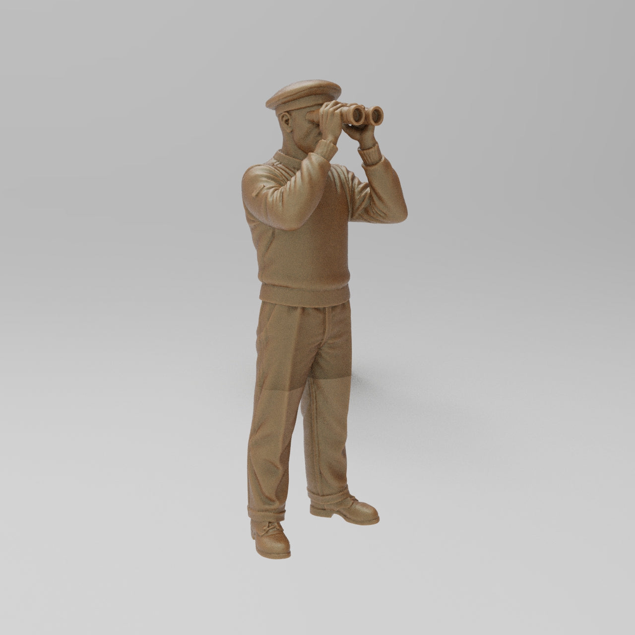 MM4399 Naval sailor with binoculars 4 WW2