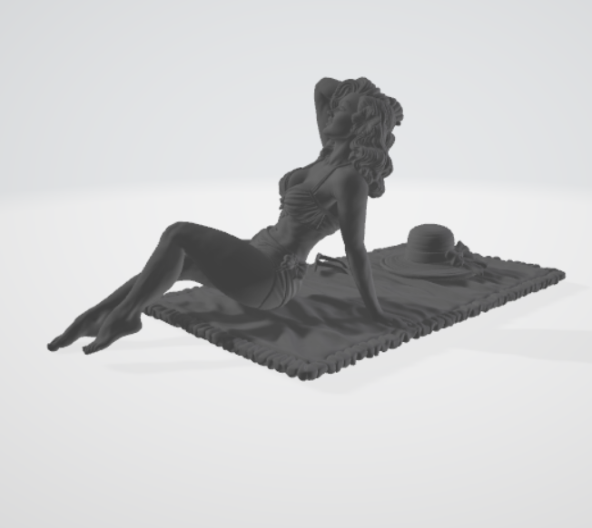MM477 sunbath girl
