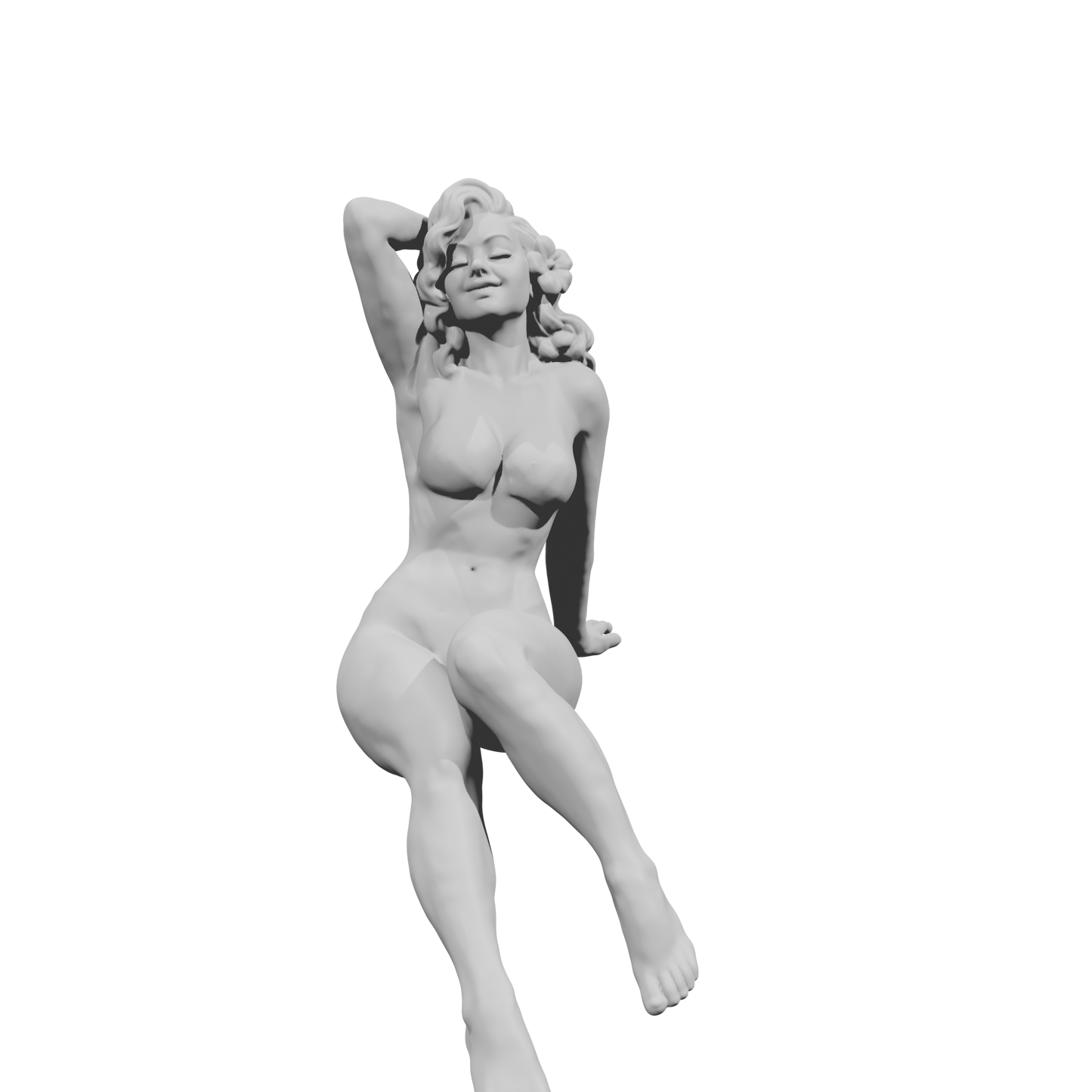 MM482 Naked Sunbath Girl