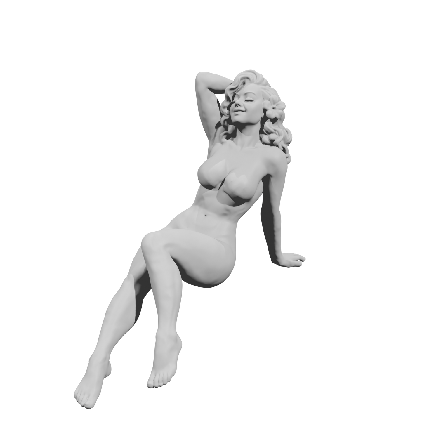 MM482 Naked Sunbath Girl