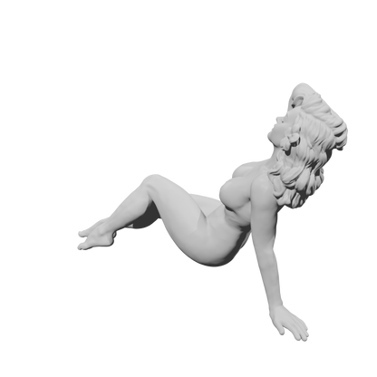 MM482 Naked Sunbath Girl