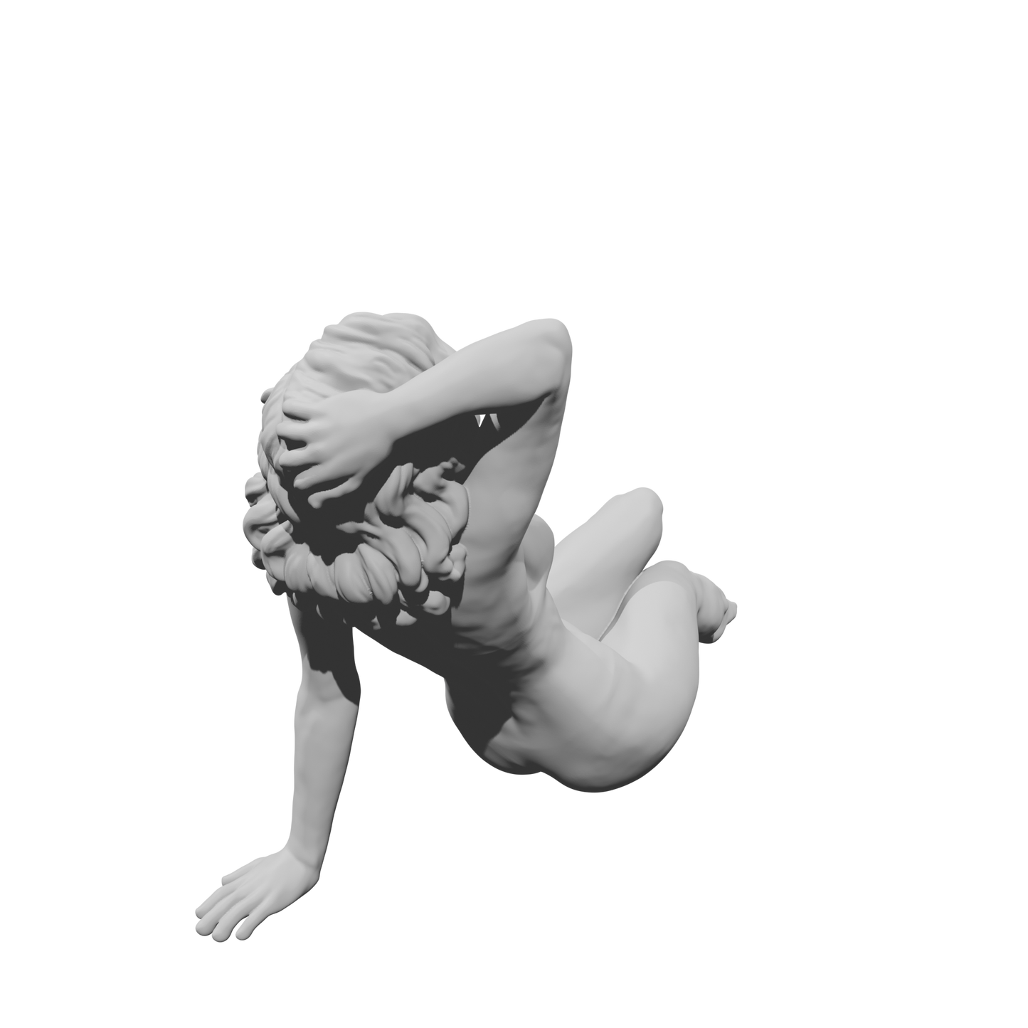 MM482 Naked Sunbath Girl