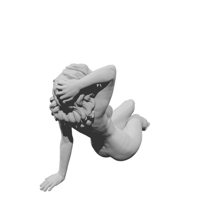 MM482 Naked Sunbath Girl
