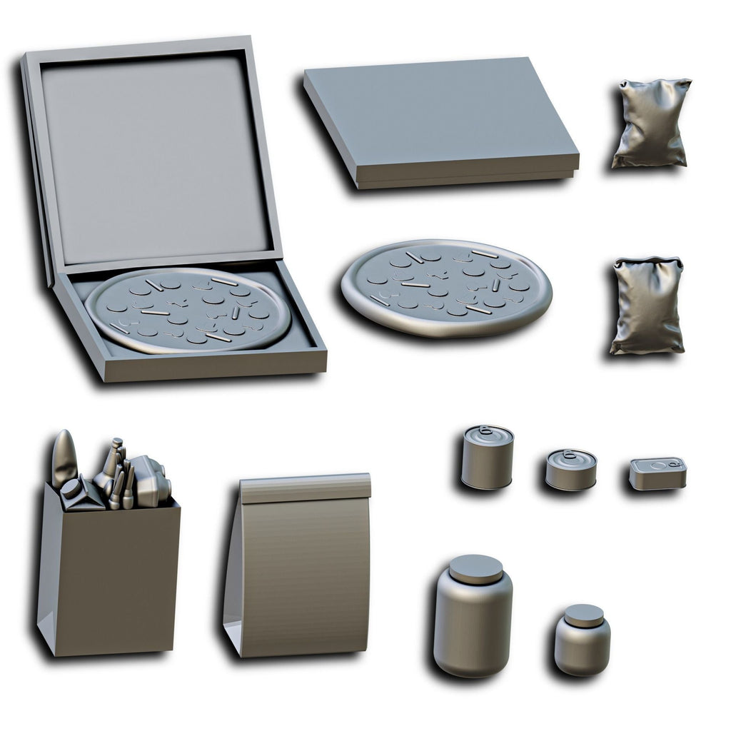 MM1202 135/132 Scale Supermarket food