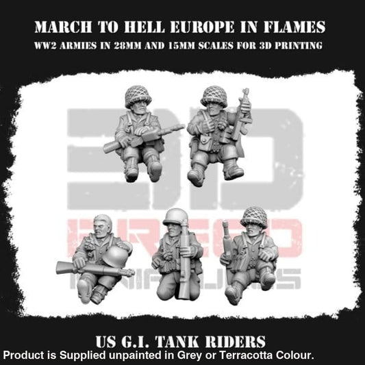 Us Tank Riders Figure